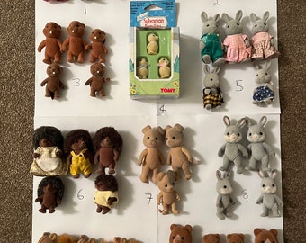 Figuras de animales de Sylvanian: elija de la lista desplegable