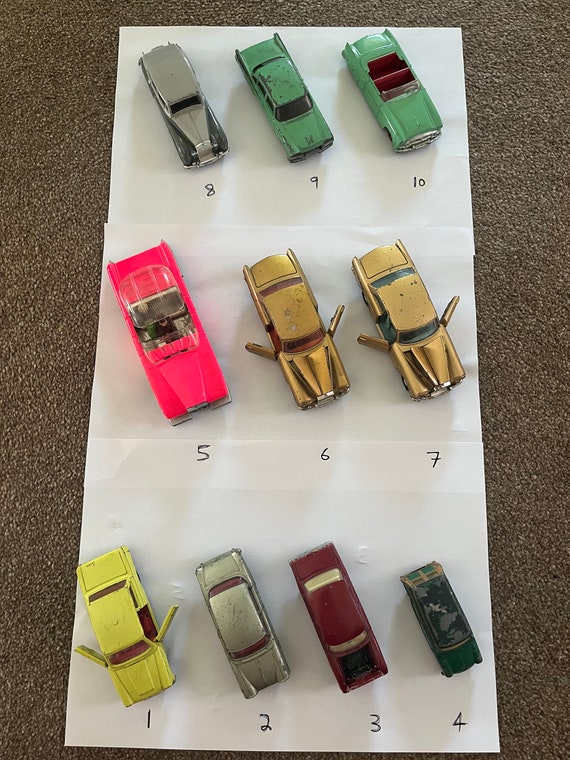 DINKY TOYSなどのビンテージオートバイ,ミニカー4個セット DINKY TOYSなどのビンテージオートバイ,ミニカー4個セット