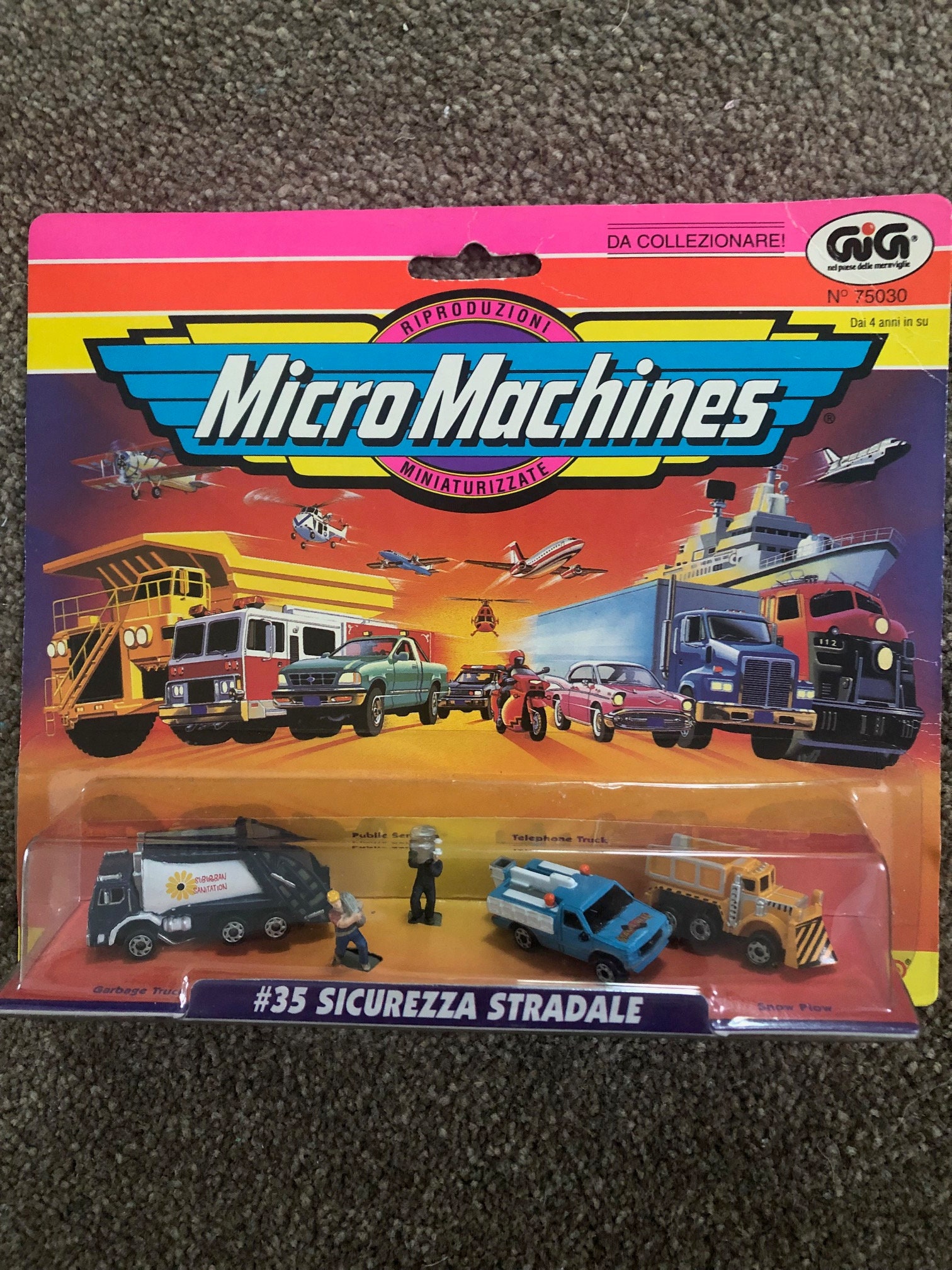 Micro Machines Vintage Rare Public Service Vehicles Etsy