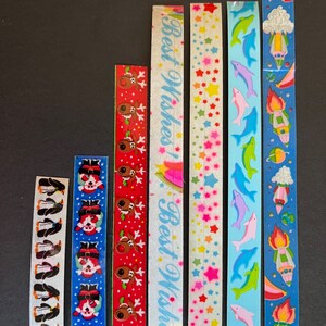 Sandylion Vintage 80s Rare Sticker Tape - Etsy