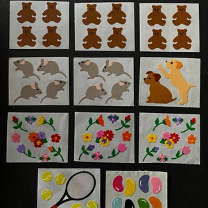 Mrs Grossman vintage sticker lot