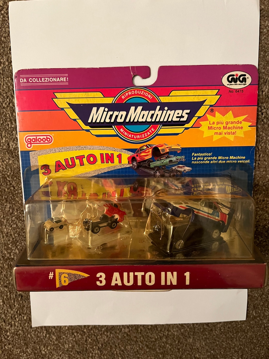 Micro Machines Vintage Rare Triplesiders Set 3 Cars in 1 Etsy