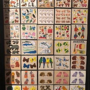 Stickermagic rare fuzzy sticker squares - please choose from drop down list