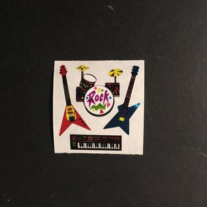 Sandylion vintage rare rock musical instrument stickers