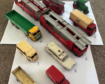 Dinky Toys vintage trucks and vans - please choose from drop down list