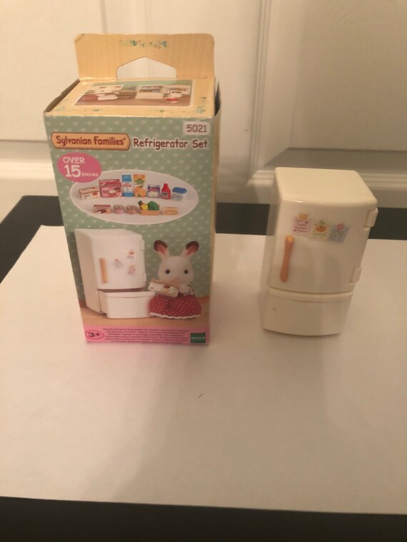 Sylvanian Fridge With Food - Etsy Australia