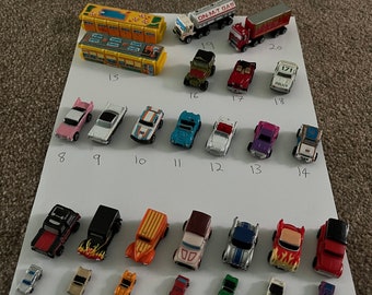 Micro Machines vintage cars, trucks, insiders - please choose from drop down list