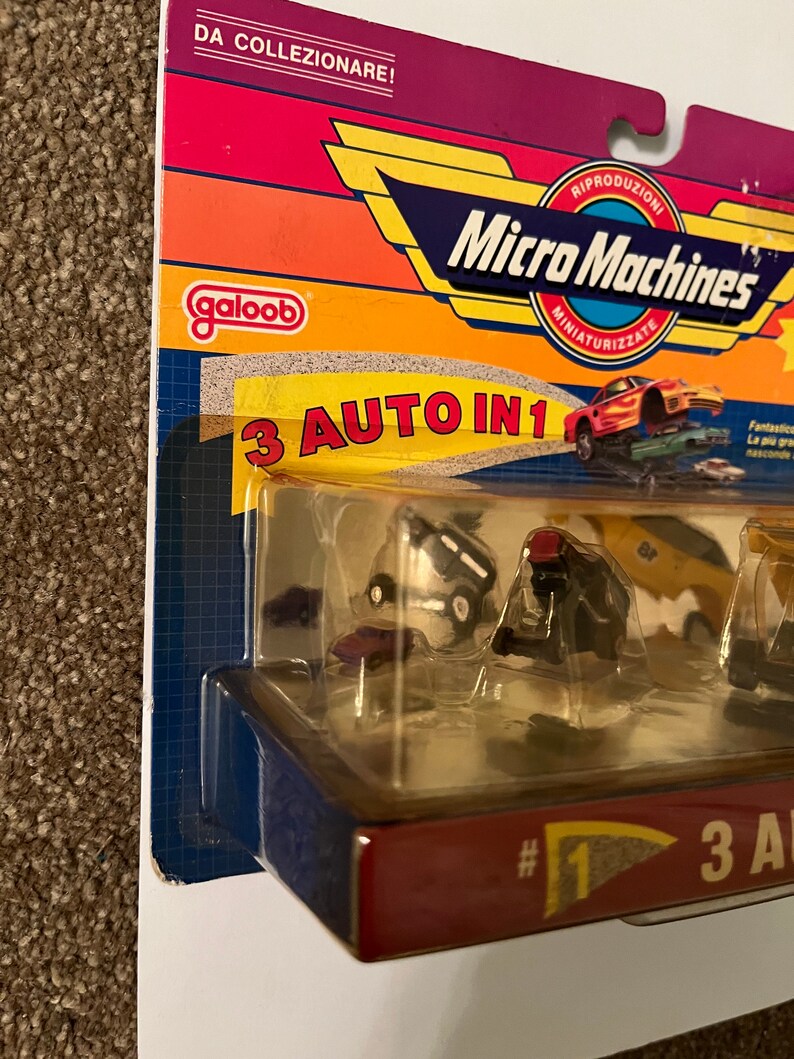Micro Machines Triplesiders - Galoob - Jeu De Circuit - Occasion