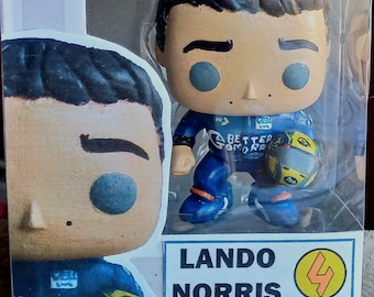 Lando Norris Custom Made Funko Pop 