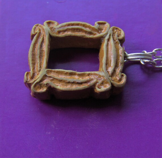 Friends Door Frame Necklace Polymer Clay Etsy