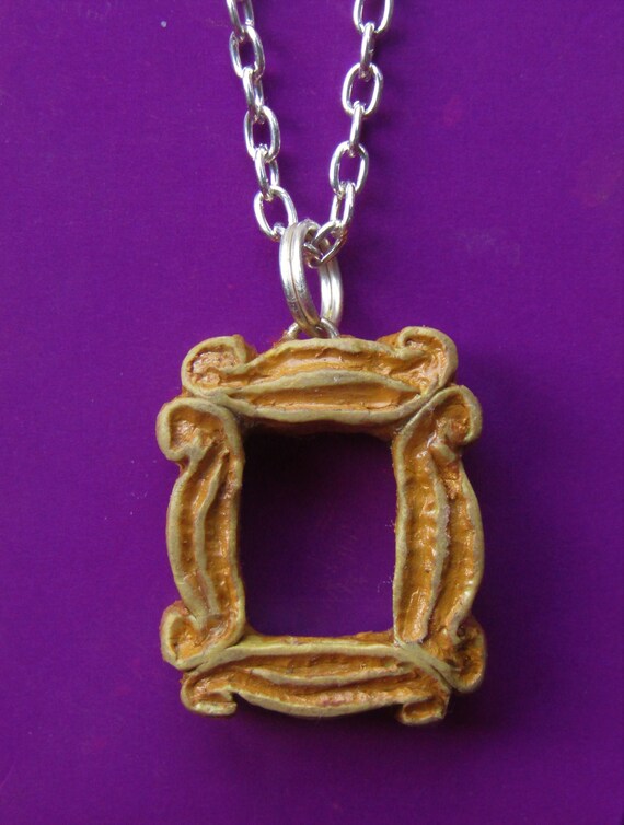 Friends Door Frame Necklace Polymer Clay Etsy