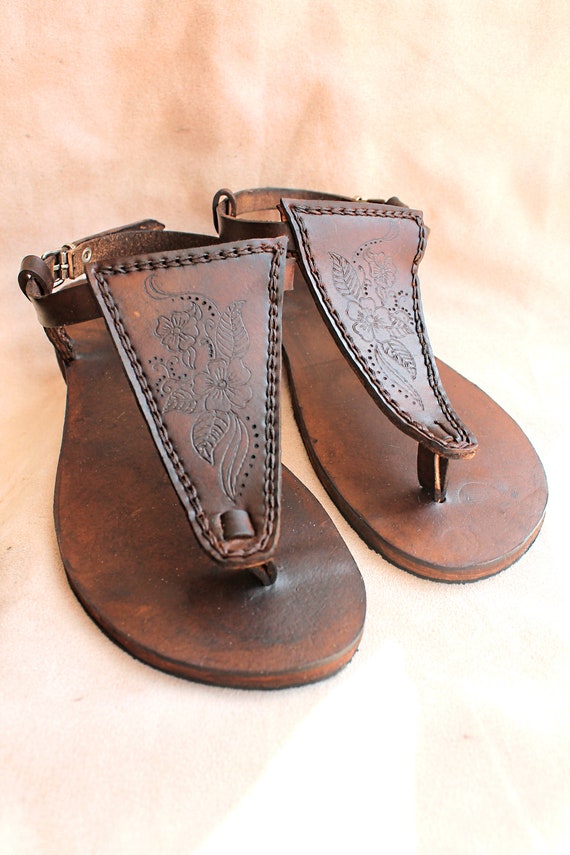 custom handmade leather sandals