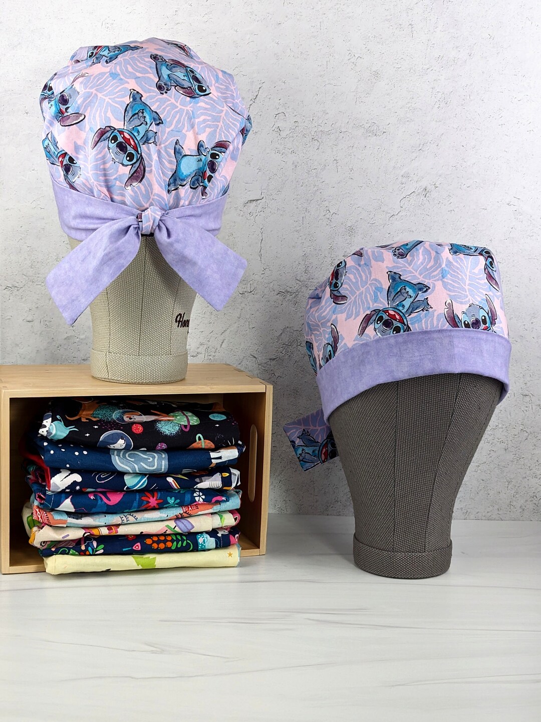 Cute Scrub Caps Scrub Cap for Women Nurse Gift PPE Ponytail Scrub Hat