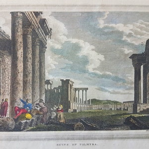 Ruins of Palmyra by Thomas Stothard c. 1780 (Syria)