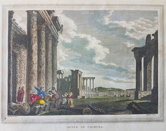 Ruins of Palmyra by Thomas Stothard c. 1780 (Syria)