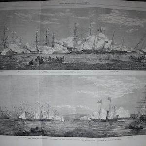 The Fetes at Cherbourg – Her Majesty Queen Victoria Proceeding to Visit the Emperor