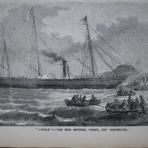 L&#39;Aigle - The New Imperial Yacht, off Cherbourg
