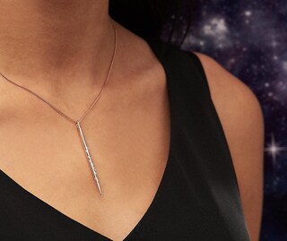 Collana Zodiacale Sagittario In Argento 925 Con Zirconi Rosa-oro – Ciondolo Costellazione, Regalo Donna