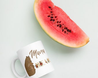 Mama Bear Mug Personalized - Mama Bear Coffee Mug - Mama Bear Gift for Mother's Day - Mama Bear Cubs - Mama Mug - Mama Gifts - Gift for Mama