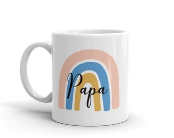 Papa Oso Taza Personalizada - Mama Oso Taza de Café - Papa Oso Regalo para el Día del Padre - Nuevo Papá - Papá Taza - Papa Regalos - Regalo para papá