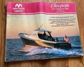 Maptech Chartkit - Region 4 - Chesapeake & Delaware Bays - 8th edition, 1998