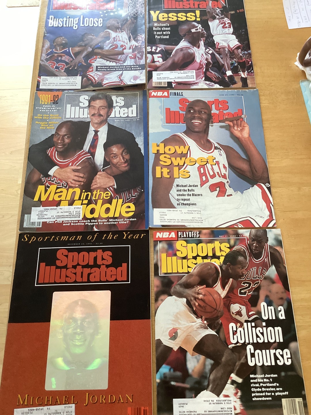 michael jordan sports illustrated covers