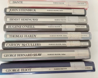 Harold Bloom’s Modern Critical Views - Lot of 8 - ex library