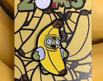 Zombie Banana Soft Enamel Pin