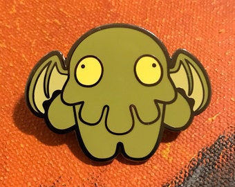 Cthulhu Zombie Hard Enamel Pin