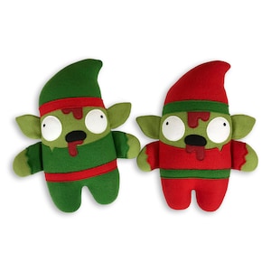 Zombie Elf Elwin Plush image 1