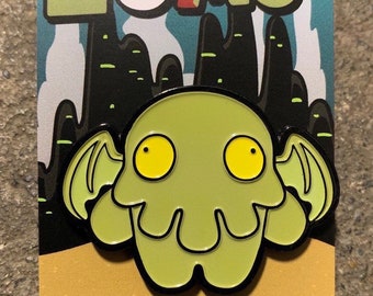 Cthulhu Zombie Soft Enamel Pin