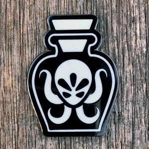 Bottled Monster Logo Hard Enamel Pin