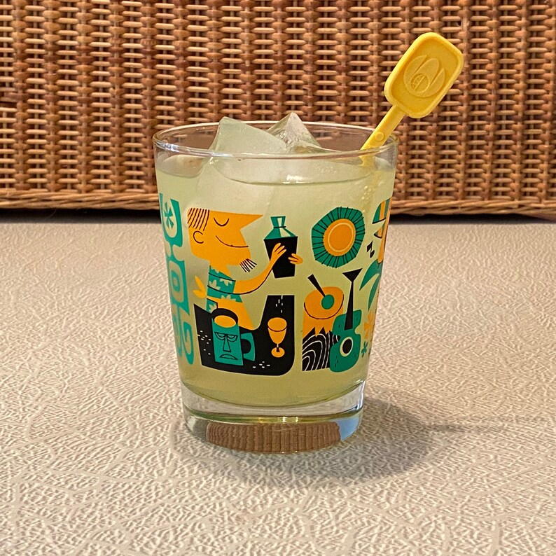Tiki Crate Mai Tai Glass Designed by Derek Yaniger Etsy