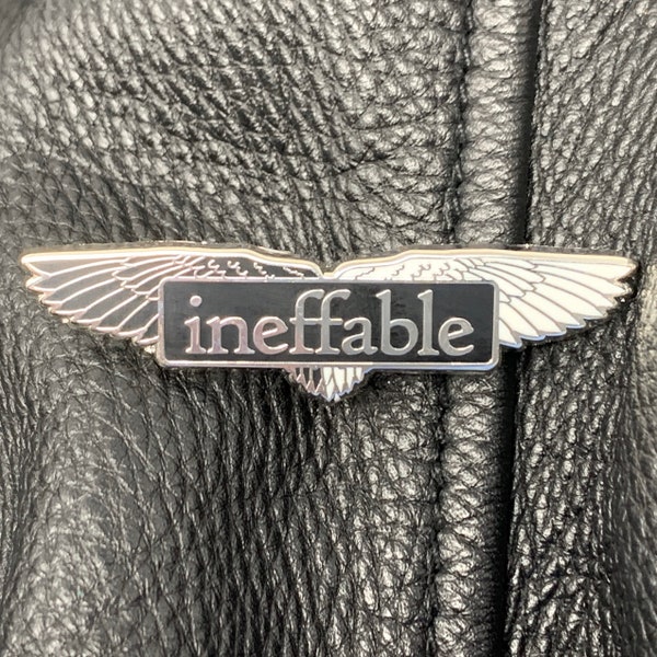 Pin coleccionable de esmalte duro inefable