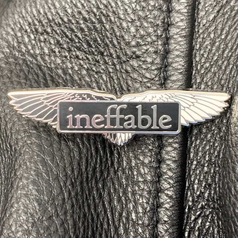 Ineffable Hard Enamel Collectable Pin image 1