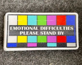 Emotional Difficulties Vinyl Sticker