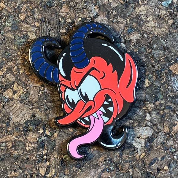 Gruß vom F**kin' Krampus Hard Enamel Pin