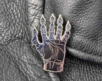 Hand of Glory Horror Hard Enamel Pin