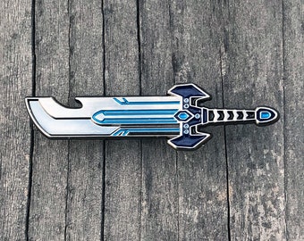 Trollhunters Daylight or Eclipse Sword Soft Enamel Collectable Pin