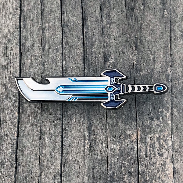 Trollhunters Daylight or Eclipse Sword Soft Enamel Collectable Pin