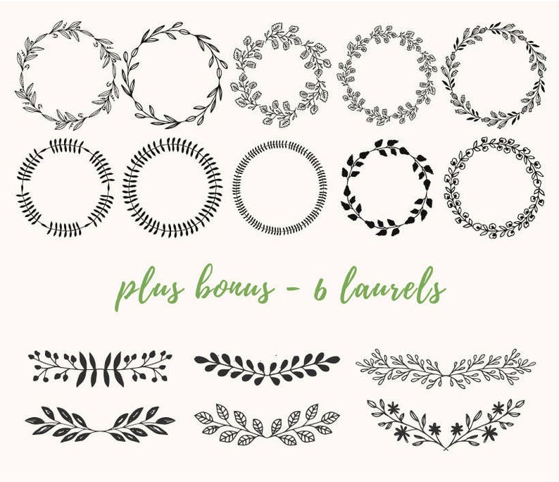 Download 50 Flourish wreaths svg floral monogram. Frames laurels ...