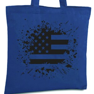 American Flag Tote Bag 4th of July Shopping Bag USA Gifts USA Flag Canvas Bag Patriotic Gifts for Men and Women American Gift Bag USA Bag