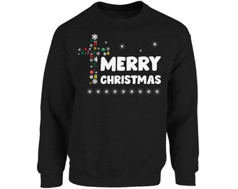 black jesus christmas sweater