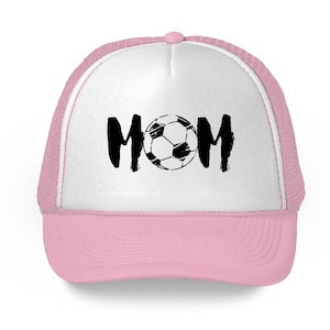 Soccer Mom Hat Funny Sports Mom Trucker Hat Mother&#39;s Day Gifts for Women Mom Accessories Soccer Mom Baseball Hat Sports Mom Cap for Women