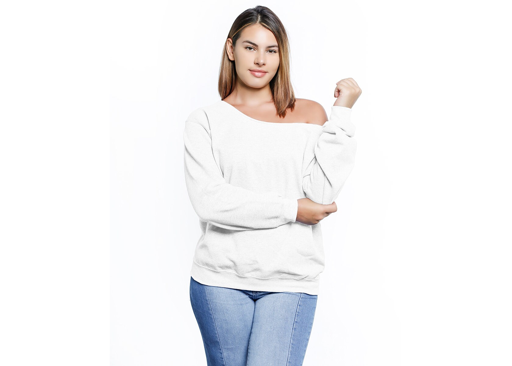 80s Plus Size Sweatshirt for Women. Retro off Shoulder Sweater. Plus size Clothing for Women. Etsy