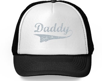 Daddy Trucker Hat Daddy Hats Dad Hats for Father's Day Funny Father Trucker Hat Father's Day 2018 Gifts Best Dad Trucker Hat Cool Dad Gifts