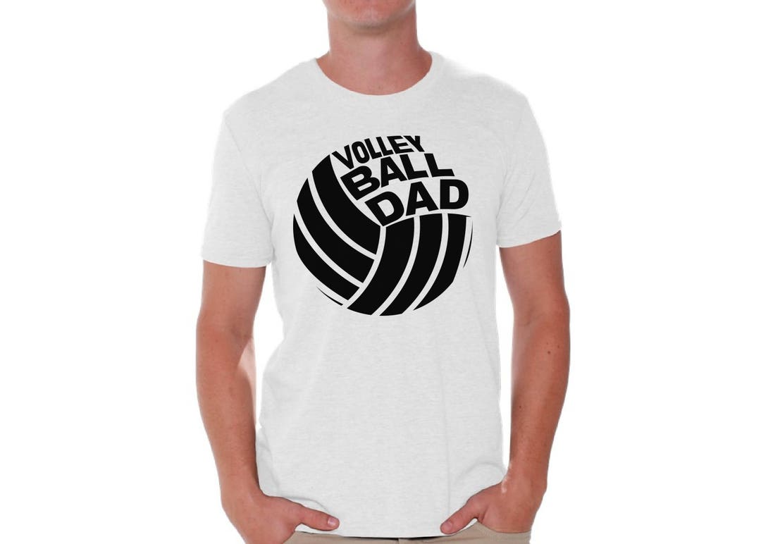 Volleyball Dad Shirt T Shirt Tops Sports Dad Volleyball Gifts Fathers