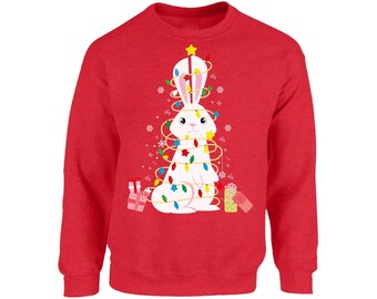 Ugly Christmas Sweater Rabbit Unisex 