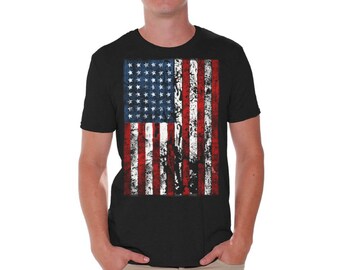 Beer Lover Shirt 4th Of July Shirt American President Shirts Independence Day Shirt Gift Retro American Flag Tee Patriotic T-Shirt