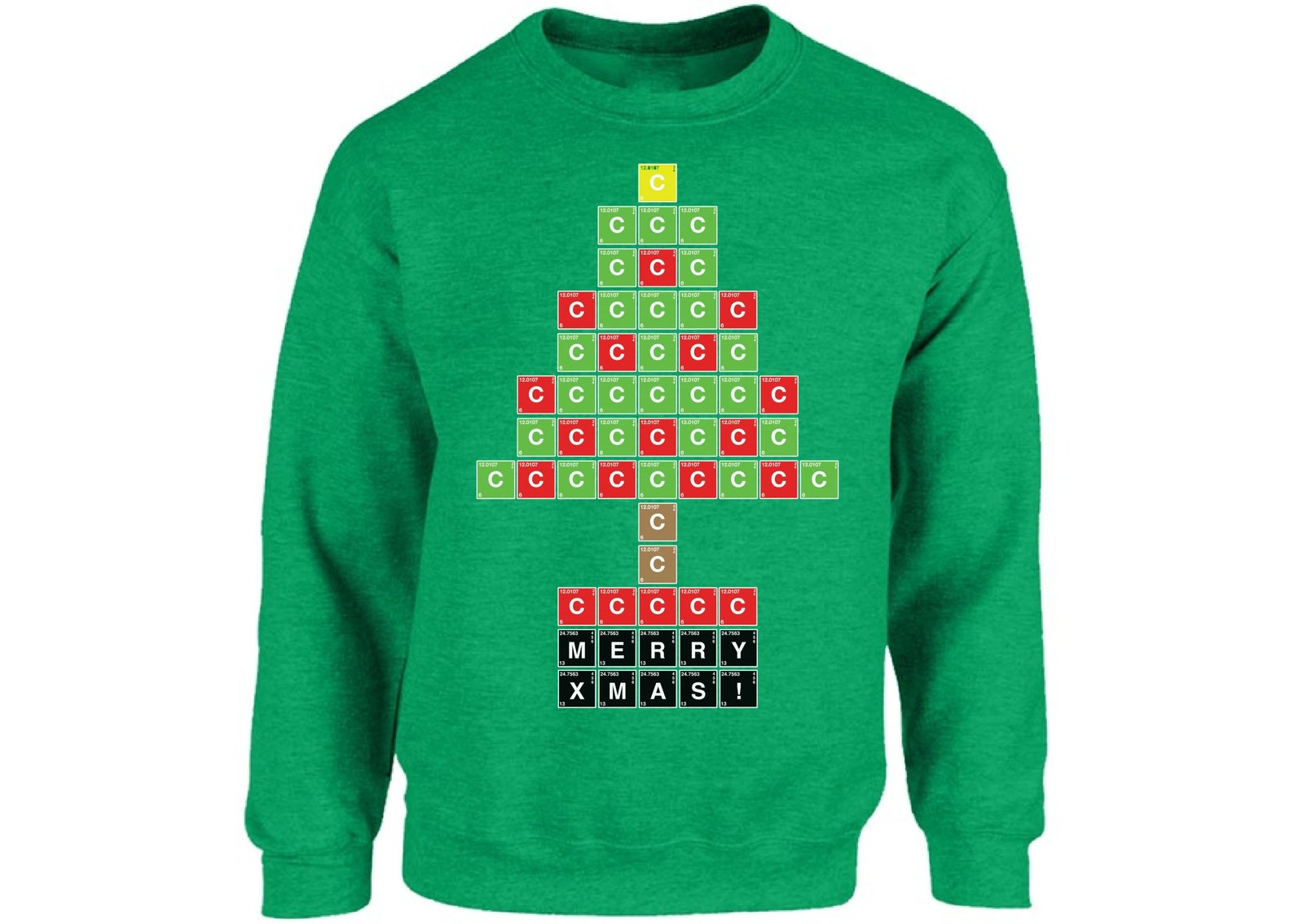 Xmas Science Sweatshirt. Funny Christmas Science Sweater. Xmas Etsy